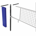 Picture of Jaypro Carbon Ultralite Volleyball Net Center Upright System with 3-1/2" Floor Sleeve