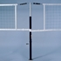 Picture of Jaypro PowerLite Volleyball Net Center Upright System with 3" Floor Sleeve