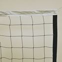 Picture of Jaypro 2.5mm Nylon Mesh Volleyball Replacement Net with Rope Cable