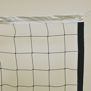 Jaypro 2.5mm Poly Mesh Volleyball Replacement Net with Steel Cable ...