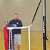 Picture of Jaypro Double Net Volleyball Net Storage Rack