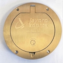 Picture of Jaypro Floor Sleeve Replacement Brass Cover Plate 7-1/2"
