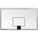 Picture of Jaypro 42" x 72" Titan Replacement Tempered Glass Rectangular Backboard