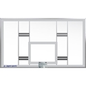 Picture of Jaypro 42" Conversion Rectangular Glass Backboard