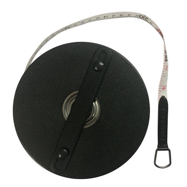 Champion Sports Open Reel Measure Tape (100 ft) and Rubber Practice Discus  (1.0 kg) Bundle : Tools & Home Improvement 