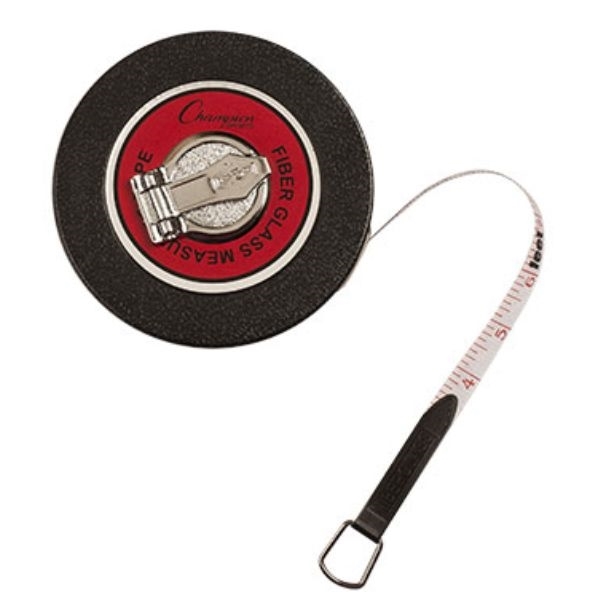 Champion Sports 50' Closed Reel Measuring Tape. Sports Facilities