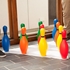 Picture of Champion Sports Multi-Color Plastic Bowling Pin Set