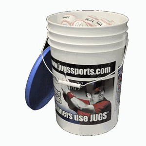 Picture of JUGS Bucket of Youth League Pearl Baseballs