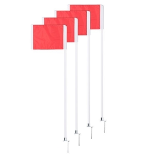 Picture of Champion Sports Deluxe Soccer Corner Flag Set with Steel Pegs