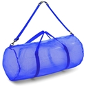 Picture of Champion Sports Mesh Duffle Bag  Blue MD45BL