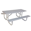 Picture of BSN 6' Walk-Thru Heavy Duty Picnic Table 1276039