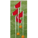 Picture of First Team Official Soccer Corner Flags with Weighted Base