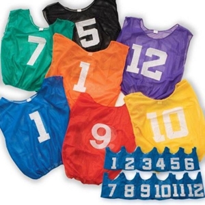 Picture of BSN Lightweight Scrimmage Vests Adult (# 1-12)