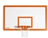 Picture of Porter 6' Extension Vertical Post 72" x 42" Fiberglass Backboard Systems