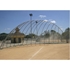 Picture of PW Athletic Perpendicular Arch Backstop - Galvanized Frame and Mesh