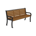 Picture of PW Lincoln Series Curved Back Benches