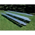 Picture of Jaypro 3 Row Single Foot Plank All Aluminum Bleachers