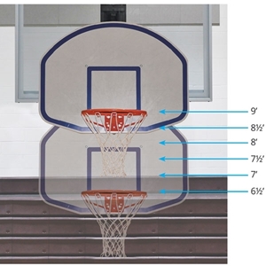 Picture of Jaypro Little Champ Easy Adjust Backboard Adapter Package