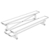 Picture of Jaypro 2 Row Double Foot Plank Tip & Roll Bleachers