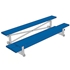 Picture of Jaypro 2 Row Double Foot Plank Tip & Roll Powder Coated Bleachers