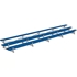 Picture of Jaypro 3 Row Double Foot Plank Tip & Roll Powder Coated Bleachers