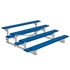 Picture of Jaypro 4 Row Single Foot Plank Tip & Roll Powder Coated Bleachers