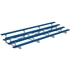 Picture of Jaypro 4 Row Single Foot Plank Tip & Roll Powder Coated Bleachers