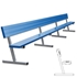 Picture of Jaypro Portable Powder Coated Player Benches with Seat Back