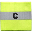 Picture of Kwik Goal Reflective Hi-Vis Yellow Captain Arm Band