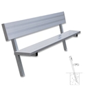 Picture of Jaypro Player Bench with Seat Back In-Ground