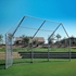 Picture of L.A. Steelcraft Full Sized Permanent Baseball Backstop