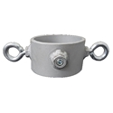 Picture of Adjustable Collar with Double eye bolt for 3-1/2" OD post LA-NEAD-3