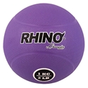 Picture of Champion Sports 1 Kilo Purple Rubber Medicine Ball RMB1