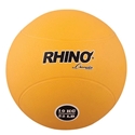 Picture of Champion Sports 10 Kilo Yellow Rubber Medicine Ball RMB10