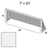 Picture of PEVO 7'x21' 3mm Soccer Goal Net - Not Top Depth