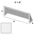 Picture of PEVO 4'x6' 3mm Soccer Goal Net - No Top Depth
