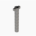 Picture of Anti-Spin Single Ground Sleeve for 3-1/2" OD Post, No Cap 8303-48-1-AS