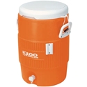 Picture of Igloo 5 Gallon Orange Cooler w/Seat Lid