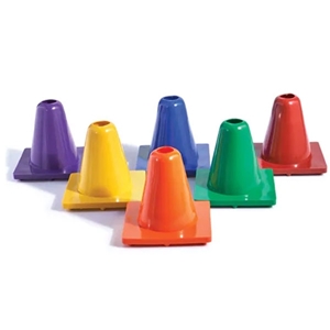 Picture of Color My Class 6" Game Cones