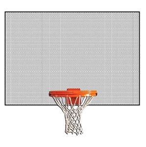 Picture of Gared 42" x 72" Perforated Steel Rectangular Backboard