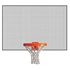 Picture of Gared 42" x 72" Perforated Steel Rectangular Backboard