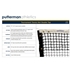 Picture of Putterman Double Top Tapered Tournament Tennis Net