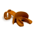 Picture of Vettex #25 DoubleGuard Mouthguard with Lip Protector and Strap - Texas Orange 25-TO