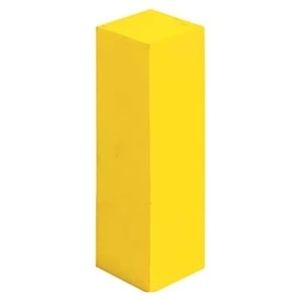 Picture of Markwort Yellow Foam Rectangle Base Plug