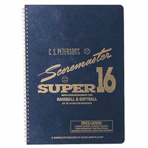 Picture of Scoremaster Super 16 Baseball & Softball Scorebook