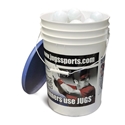 Picture of JUGS Bucket of White Seamed Sting-Free Baseballs