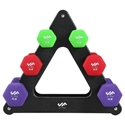 Picture of JFIT Dumbbell Sets with Storage Rack