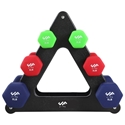 Picture of JFIT 20 Lb Dumbbell Set W/Stand J-DBSTL20
