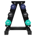 Picture of JFIT 60 Lb Dumbbell Set W/Steel Stand J-DBSTL60