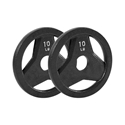 Picture of JFIT 10 Lb Rubber Bumper Plate Set of 2 J-RBP10SET